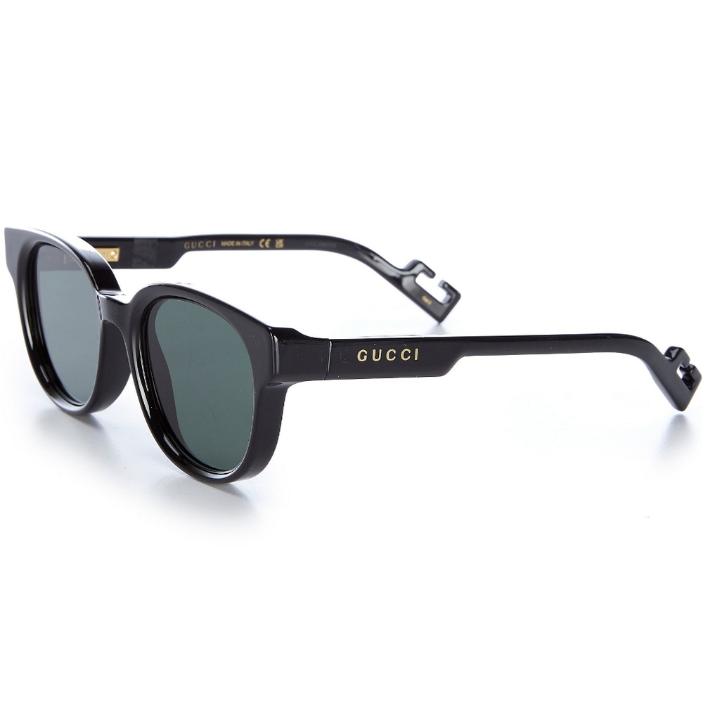 NEW UNISEX GUCCI SUNGLASSES GG1237S 004 GUCCI ROUND EYEWEAR GG1237 BLACK… - Picture 1 of 9